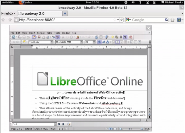 LibreOffice on avatud lähtekoodiga OpenOffice'i projekt, mis loodi pärast Suni omandamist Oracle'i poolt eelmisel aastal
