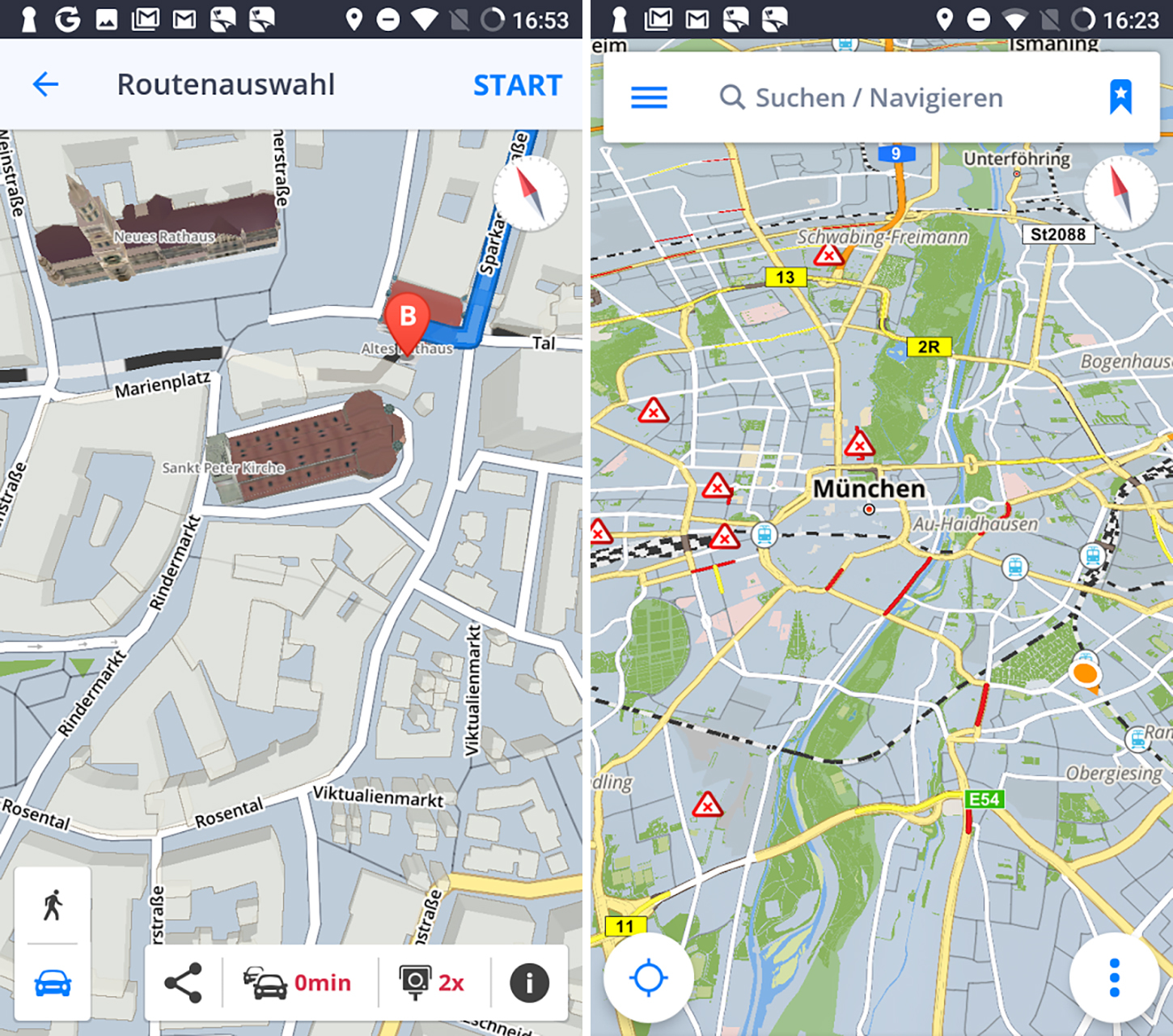 С помощью бесплатного приложения «Sygic: GPS-навигация» для вашего устройства Android вы всегда будете знать, куда идти
