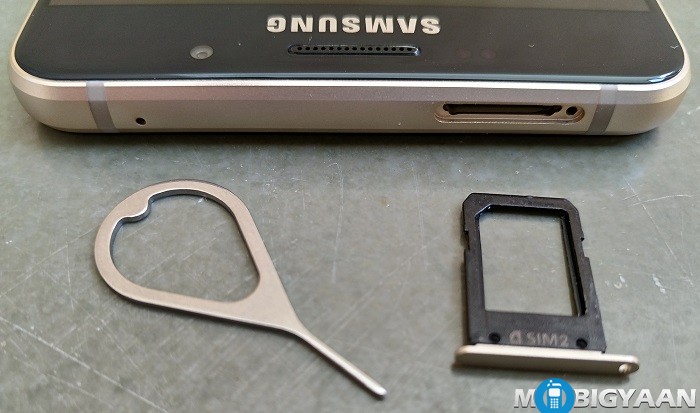 Лоток Samsung Galaxy A7 (2016) для SIM-карты и карты памяти microSD   Samsung Galaxy A7 (2016) дополнительный SIM-лоток