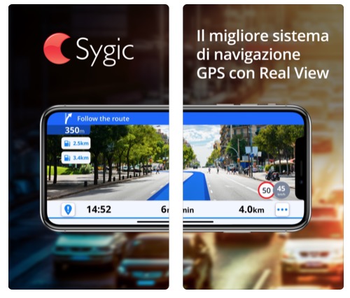 Sygic доступен   бесплатно скачать   , но карта Premium Europe стоит 11,99 евро, а вам также нужен трафик в реальном времени, вам придется купить пакет за 14,99 евро