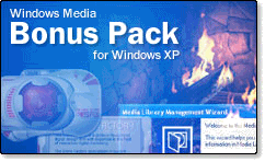 От:   Арье Слоб   В качестве особой благодарности для поклонников опыта работы с цифровыми медиа в Windows XP, Microsoft предлагает бесплатный Windows Media Bonus Pack для Windows XP